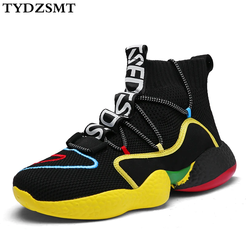 Кроссовки TYDZSMT для мужчин и женщин Вулканизированная подошва высокий каблук