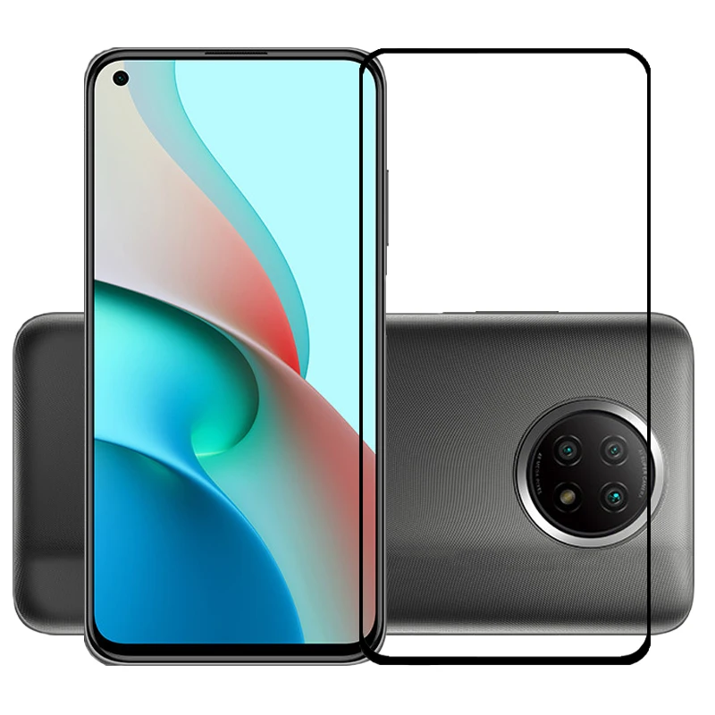 

25 Pcs/Lot Full Screen Protector For Xiaomi Redmi Note 9 5G Scratch Proof Protective Film Tempered Glass For Redmi Note 9 5G