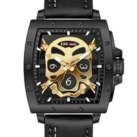 skull watch men unique style skeleton mens watches top brand luxury 316l stainless steel dial watch clock gift for men relogio