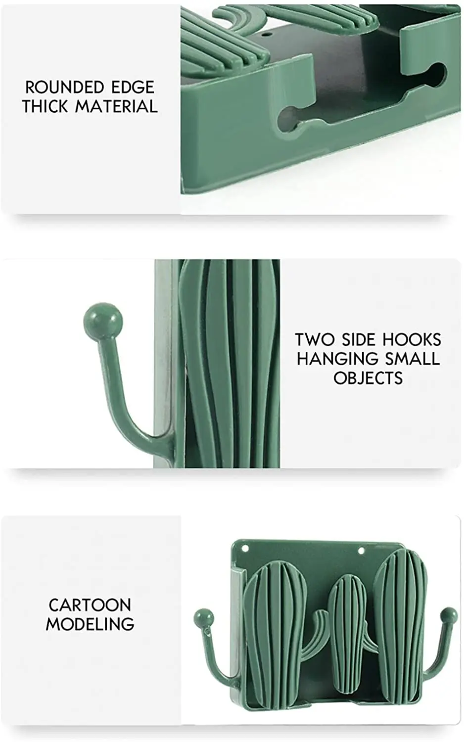 Настенная Подставка для хранения в виде кактуса с дистанционным управлением |