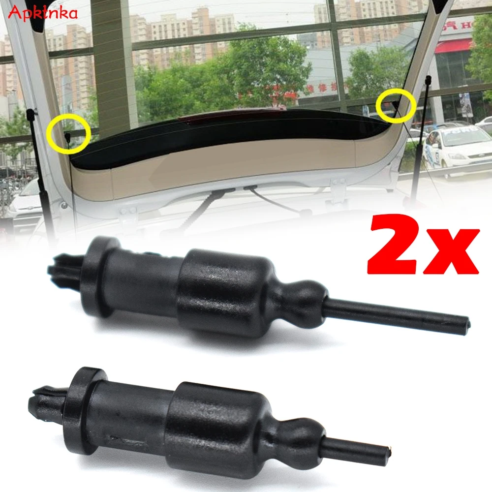 

Apktnka 1 Pair Parcel Shelf Clips For Ford Focus 2 2.5 MK2 Hatch 04-11 C-Max MK1 03-10 Boot Strap String Lift Hanger