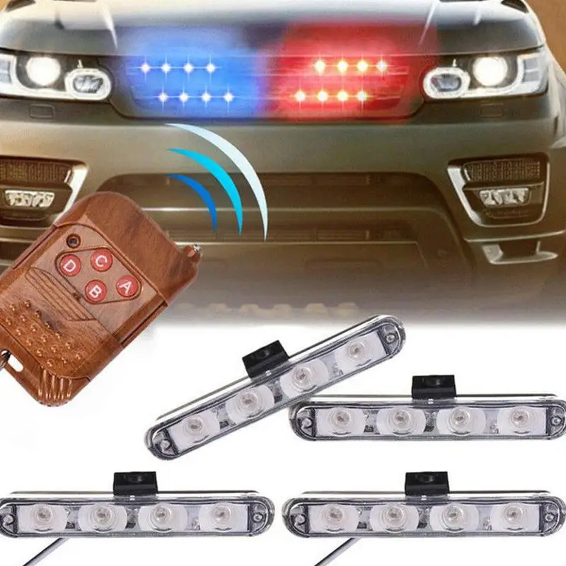 16 светодиодных стробоскопических огней для автомобиля грузовика стробоскопа