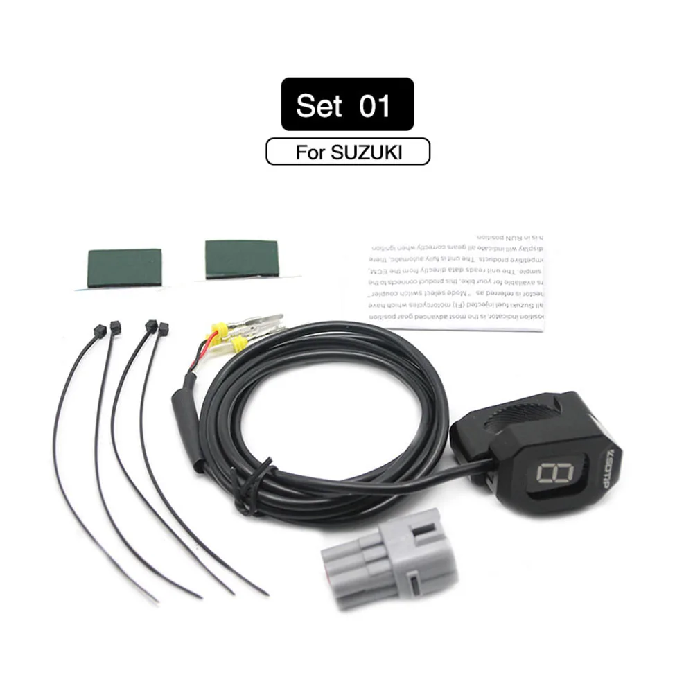 Индикатор скорости ЭБУ для мотоцикла светодиодный счетчик передач 1 6 уровня с