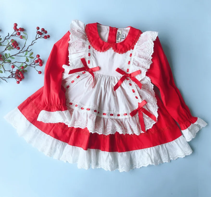

Autumn Spanish childre dress lolita ball gown Princess dress baby girls birthday wedding girls christmas dress