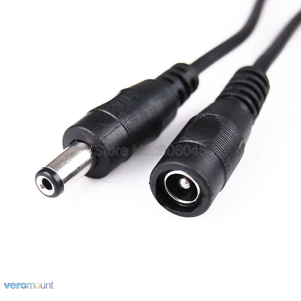 Удлинительный шнур питания постоянного тока 12 В 5 5*2 1 мм 1/2/3/5/10 м|Сетевые шнуры и