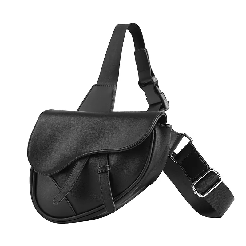 

Leather Man Chest Pack Handbag Women Bag Belt Waist Bag Women Waist Pack Cell Phone Mini Bag Saddle Fashion Pocket Bag DF50CP