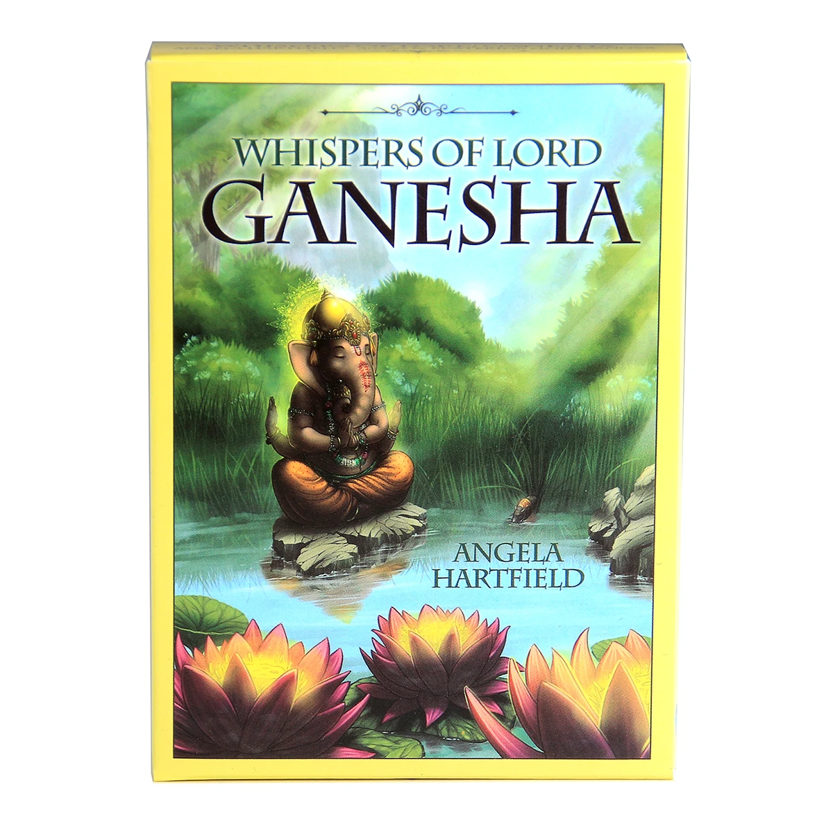 GANESHA колода с изображением оракла указателем ящерицы Золотое искусство наутис