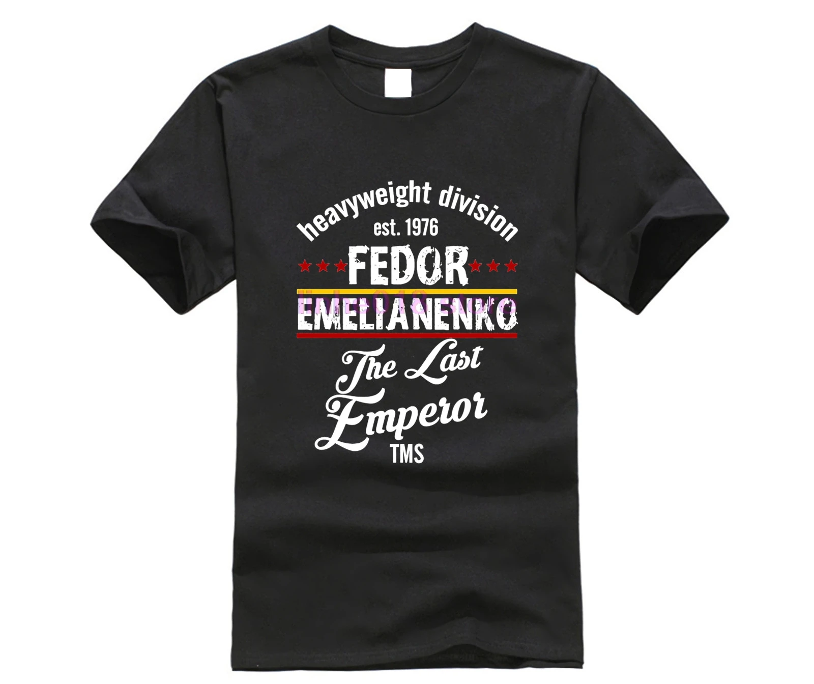 Fedor Emelianenko футболка большого размера на заказ с коротким рукавом футболки для