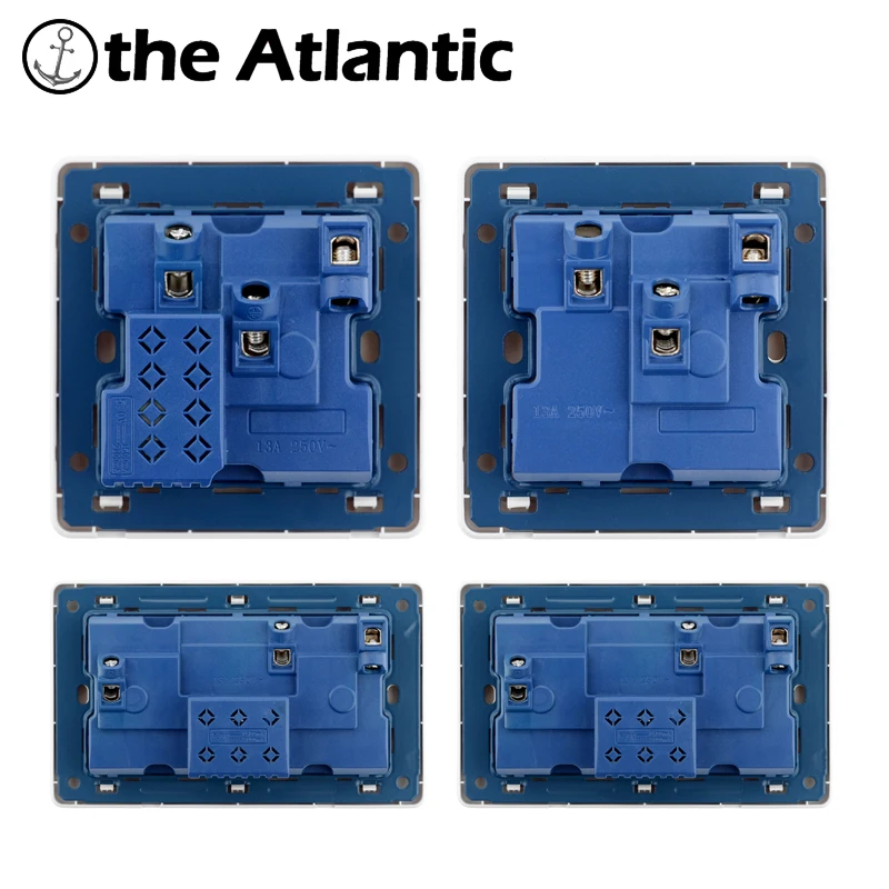 5 отверстий 13A с универсальным разъемом из 2.1A Dual USB Wall Мощность разъем 2 Pin 3 шпильки