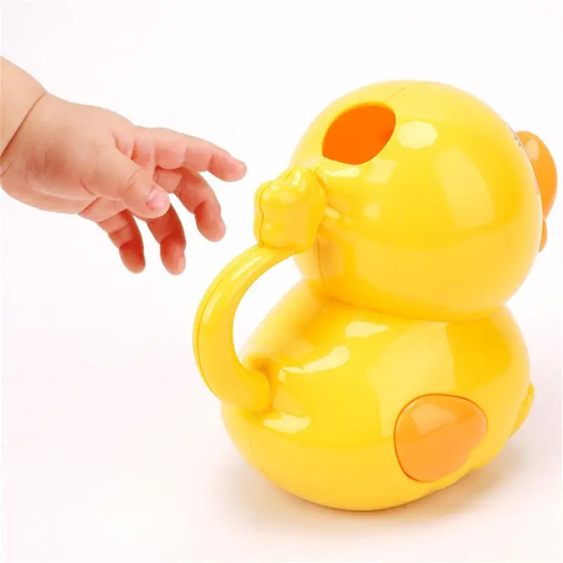 

Cute Duck Watering Can Bath Toy Wash Hair For Baby Kid Beach Pool Shower
