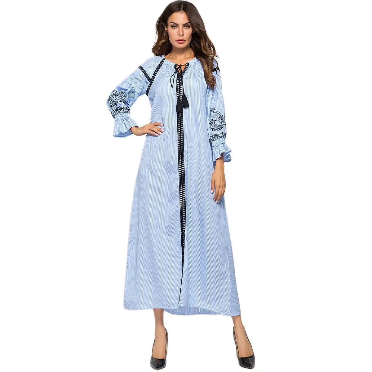 

Modest Fashion Burqa Abaya Turkish Musulman Workout Clothes Islamic Scarf Ramadan Evening Dress Vestidos For Women