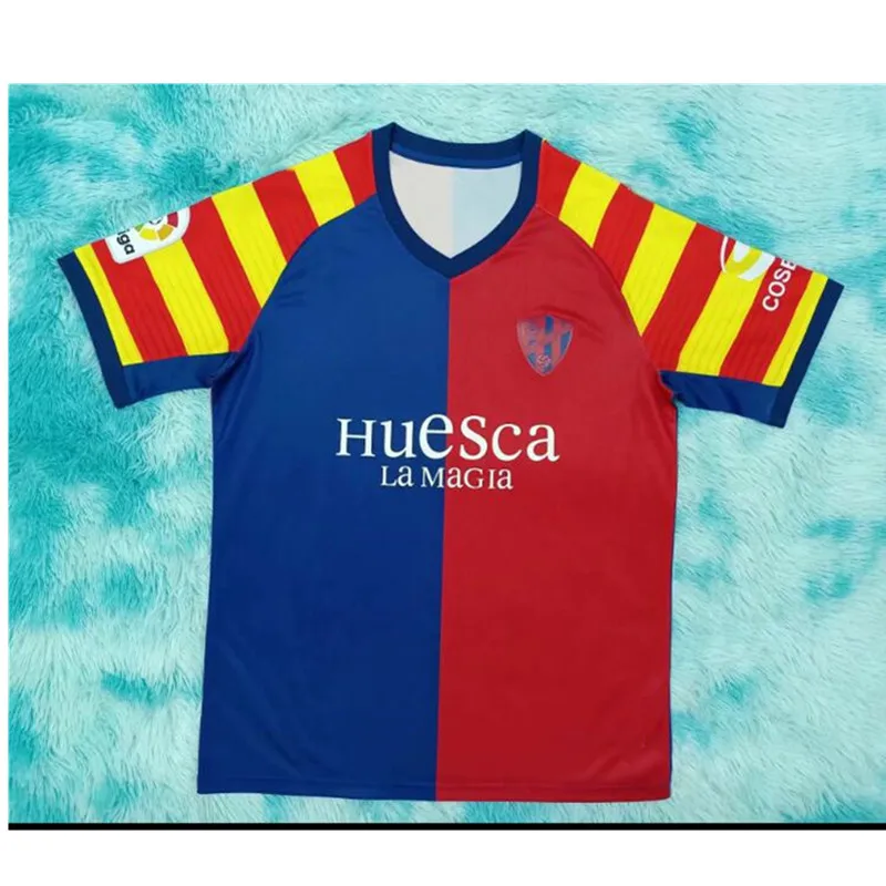 

sd huesca casa masculino soccer jersey 2021, 2020