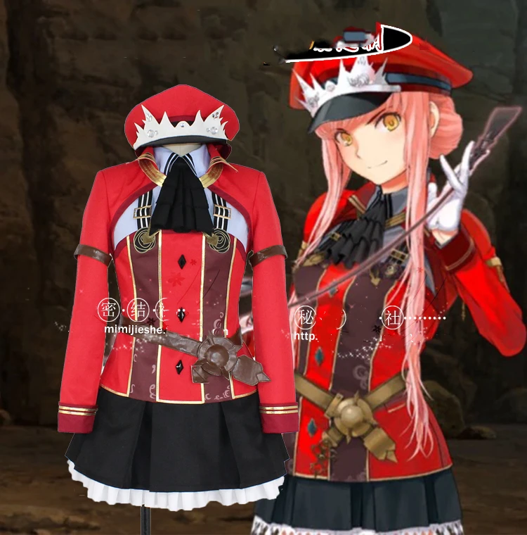 Fate/Grand заказ Райдер королева Медвежонок костюм горничной косплей полный комплект