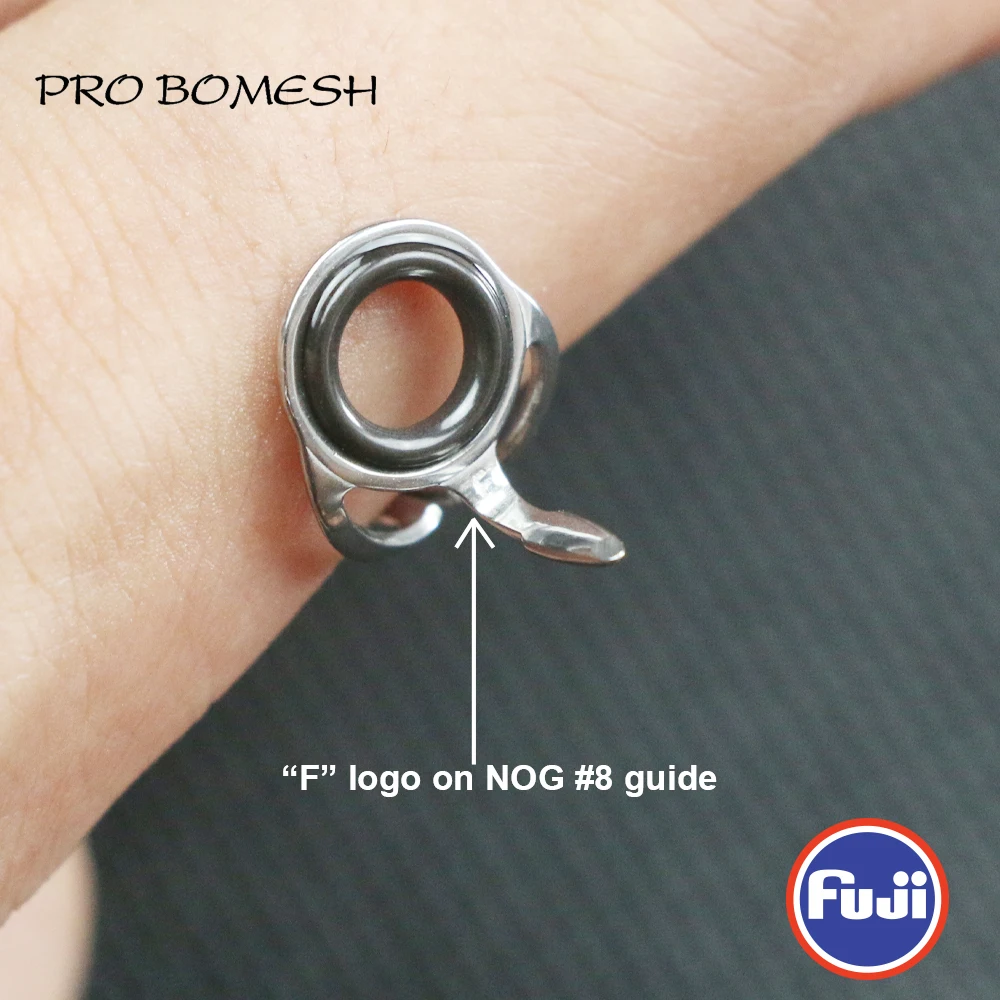 PRO BOMESH FUJI Guide и топ 9 шт. набор NOG LOG Guide FOT Топ литье руководство набор стержень строительный компонент ремонт Удочка DIY