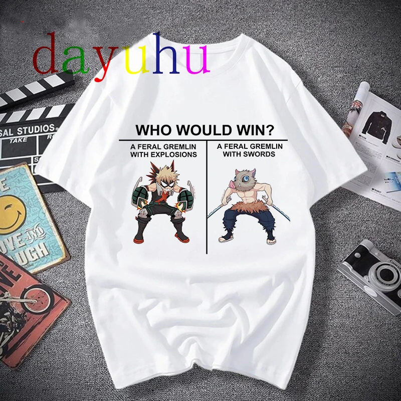 

Kimetsu No Yaiba Japanese Anime T Shirt Men Demon Slayer Funny Cartoon T-shirt Demon Blame Fashion Tshirt Hip Hop Top Tees Male