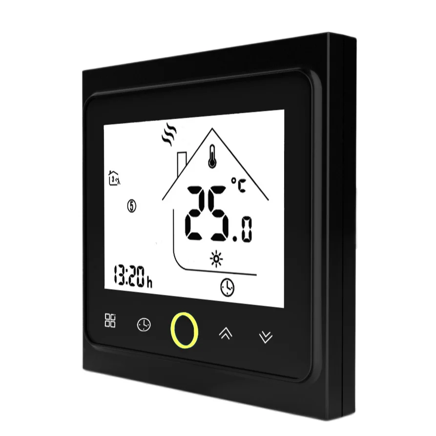 Термостат Регулятор температуры LCD сенсорный экран подсветка для воды пол