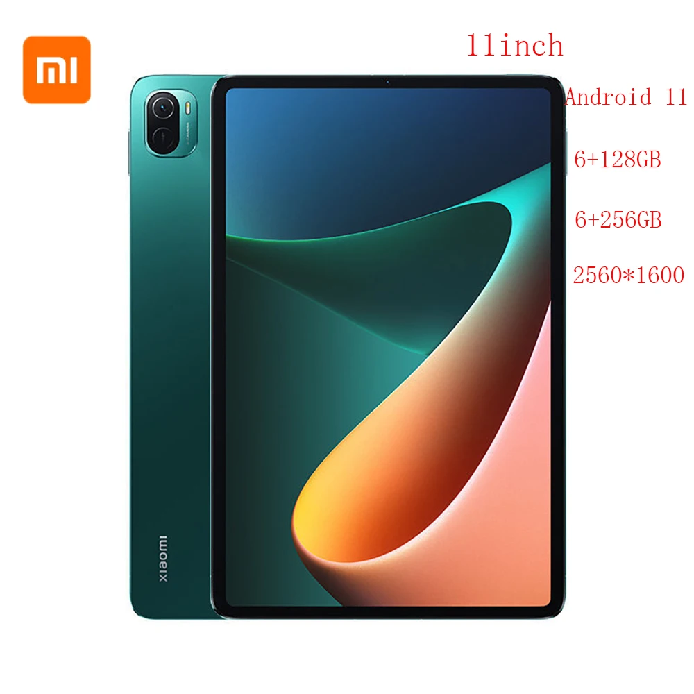 

11 Inch Xiaomi Tablet 5 Pad Android 11 2.5K LCD Eye Protection Screen Snapdragon 860 6G+128G / 256G Pad 5 WiFi Home Office PC