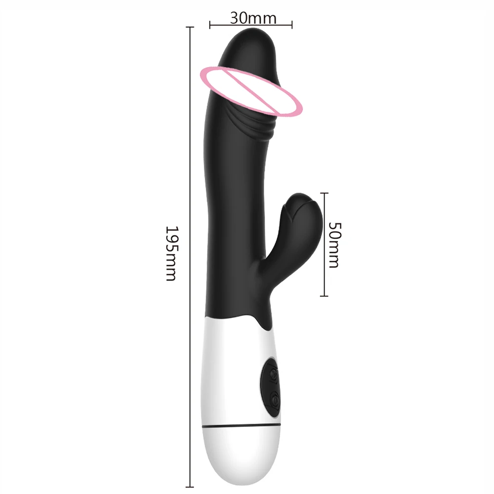 Rabbit Vibrators Dildos For Women Anal Plug Clitoris Vagina Massage Sex Toys Adults Products Female Masturbator Erotic Machine | Красота и