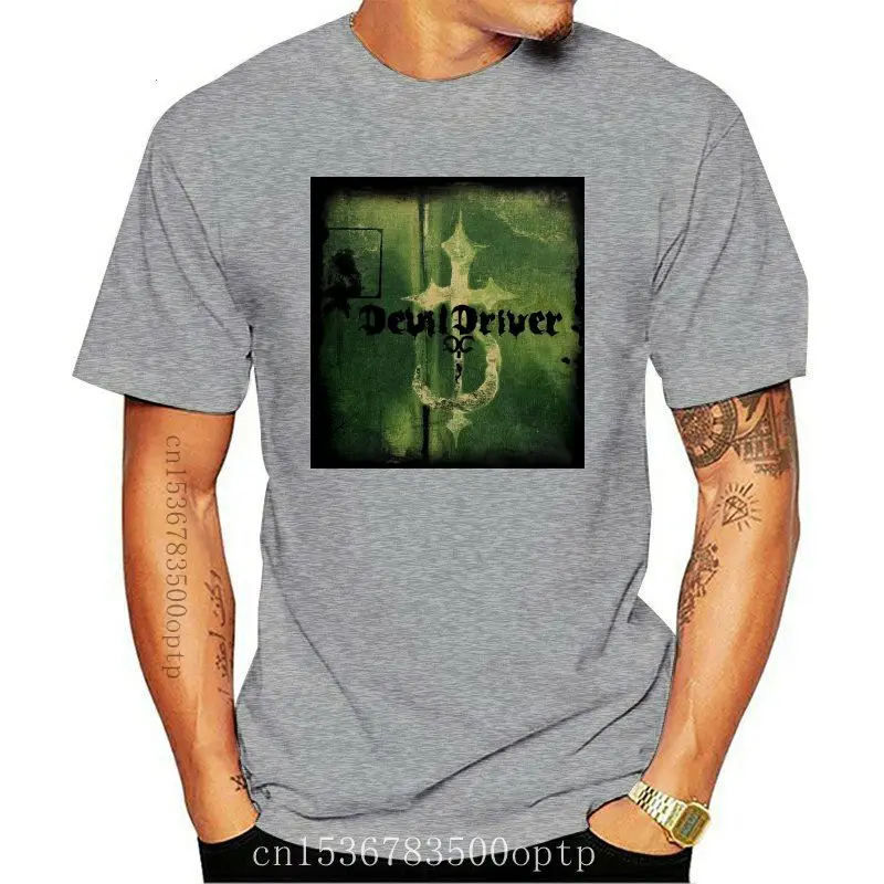 

Футболка с коротким рукавом, дизайнерская короткая неосторожная футболка Devildriver, мужская рубашка с круглым вырезом и принтом MNCMJLLY