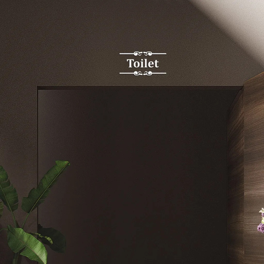 Bathroom Decor Creative Diy Fashion Personality 3D Wall Stickers Toilet Tips 3d Sticker envio gratis X1 | Дом и сад