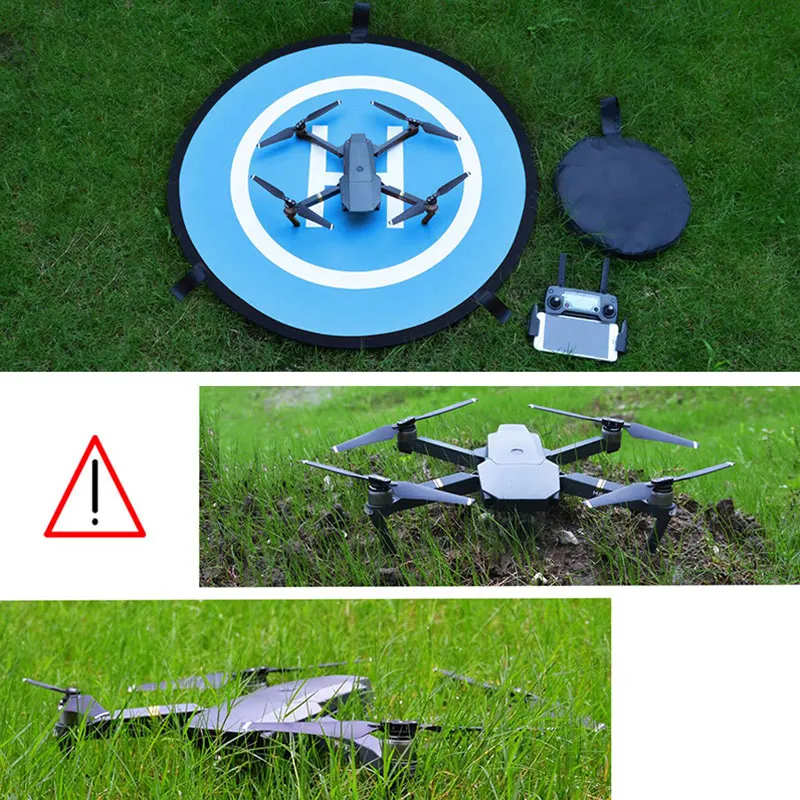 Складная посадочная площадка для DJI Mavic Air 2 55 см 75 аксессуары радиоуправляемых