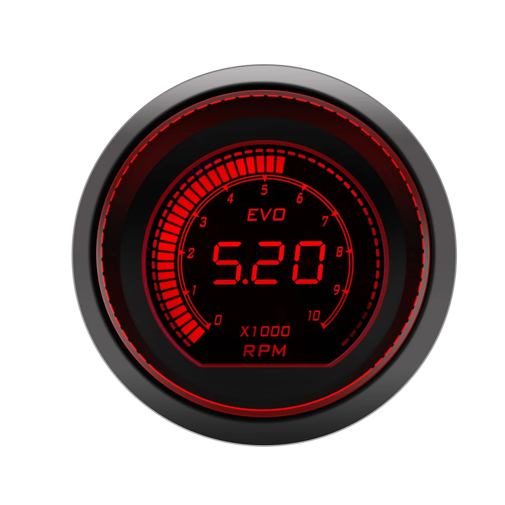 Автомобильный цифровой турбо датчик 52 мм контроллер PSI воды температуры масла