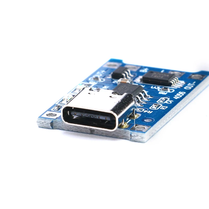 Зарядная Плата USB type-c 5 В 1 А 18650 TP4056 модуль зарядного устройства литиевой батареи