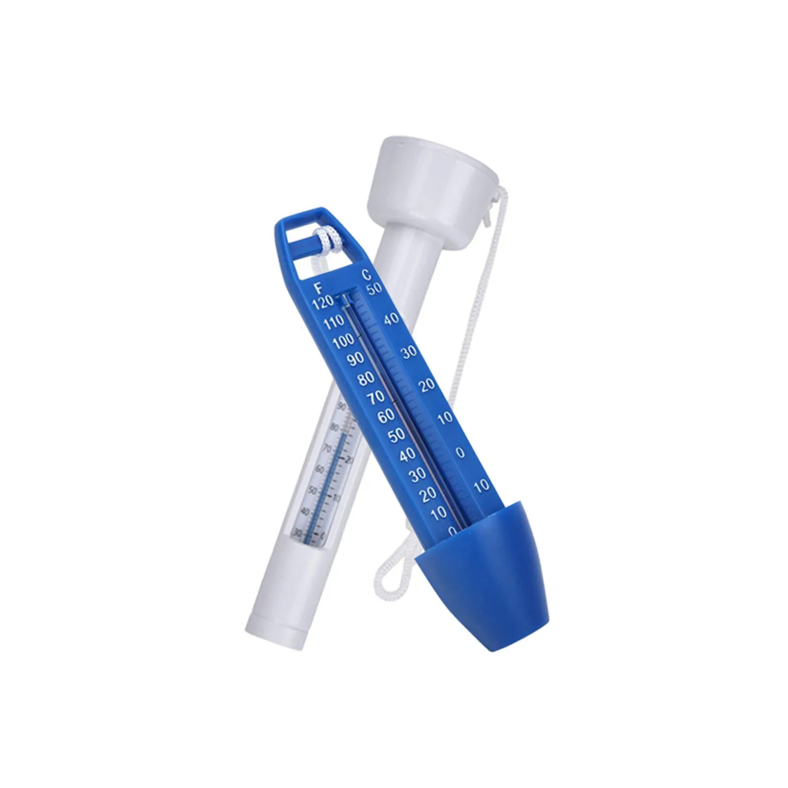 

2PCS Swimming Pool Water Thermometer Dedicated Pool Floating Temperature Meter Pond Bath Water Sensor Thermometer 100ml 2021