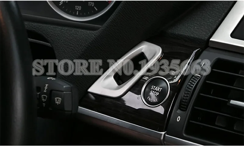 Интерьерная центральная консоль отверстие для ключа рамка обшивка BMW X5 E70 2008-2013 X6