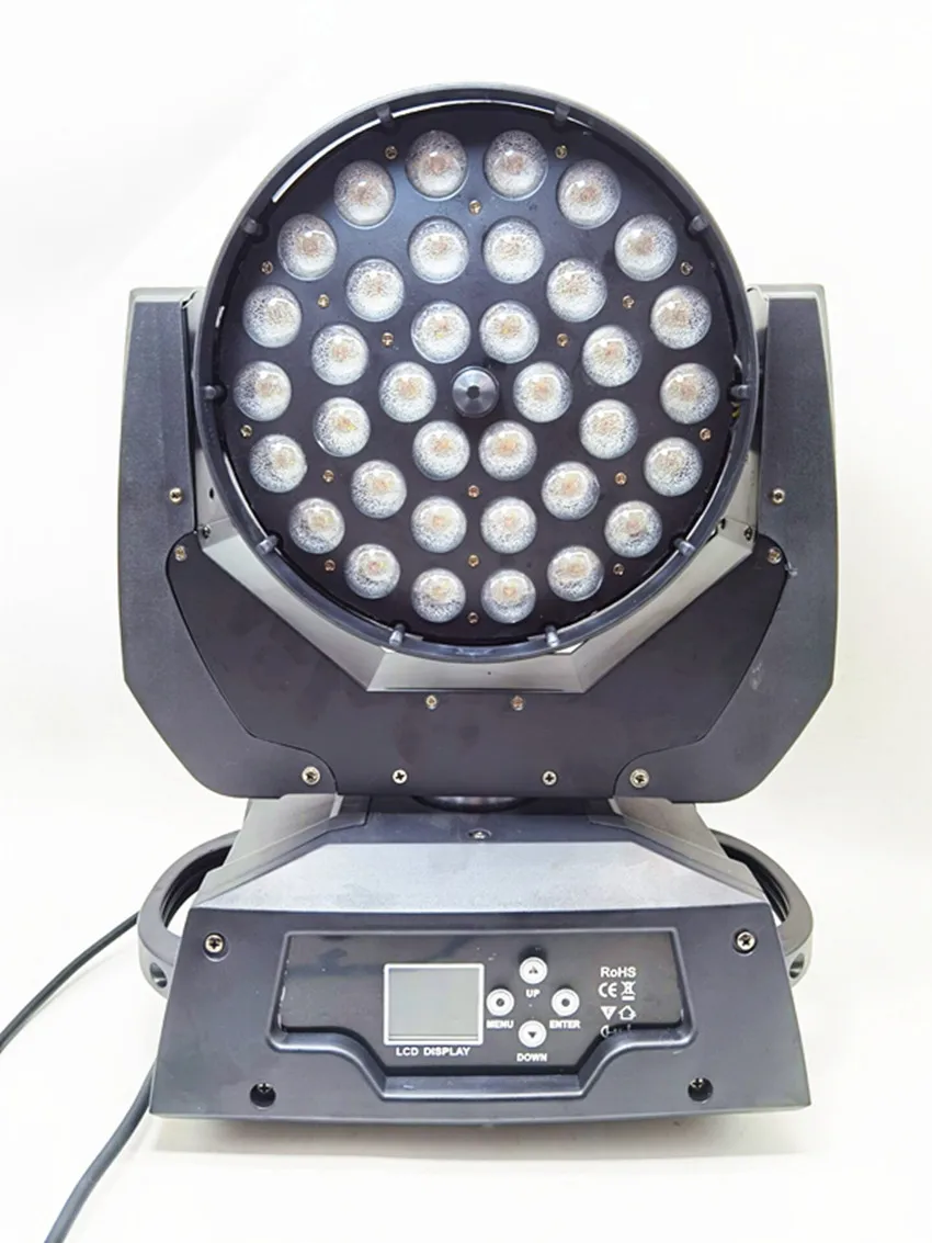 36x12W 36x15W 36x18W 4in1 5in1 6in1 Zoom Led Moving Head +flightcase Light RGBWA UV DMX Wash Beam Effect | Лампы и освещение