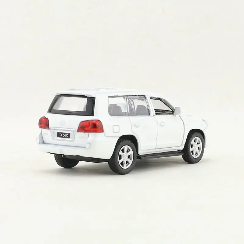 1:46 масштаб Lexus LX570 литая металлическая модель автомобиля для коллекции друзей подарок для детей