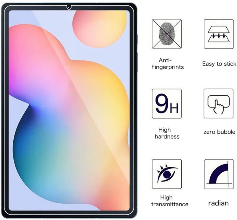 

For Samsung Galaxy Tab A 10.1 2019 T510 T515 SM-T510 Tempered Glass Tablet Screen Protector for Samsung Tab S6 Lite 10.4 Film