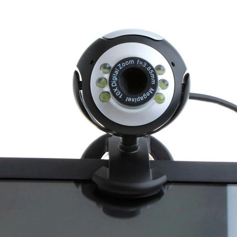 Фото HD веб-камера USB встроенные микрофоны для компьютера ПК ноутбука настольного компьютера Дома Офиса NK-Shopping №4