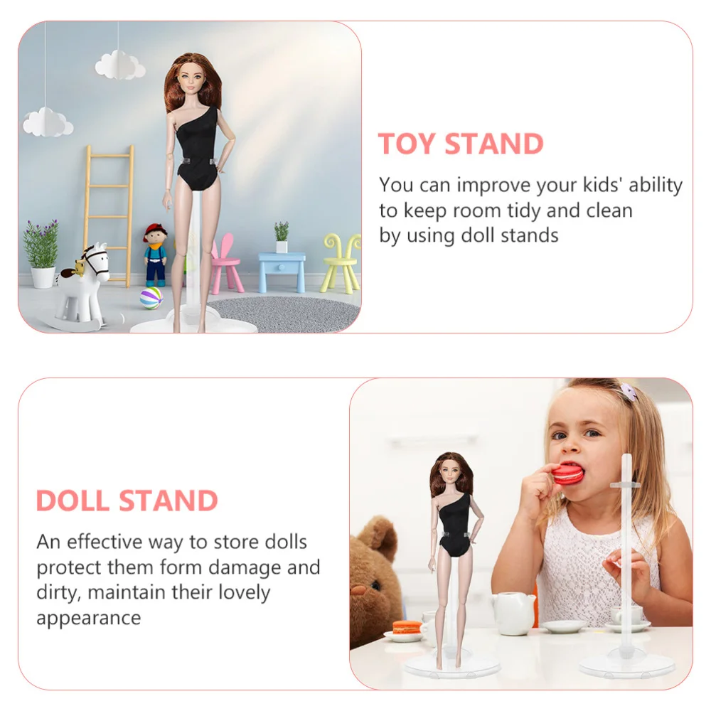 

15Pcs Doll Stands Doll Holders Display Stands Holders for Kids