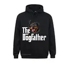 Толстовки мужские с надписью The Dogfather Rottweiler