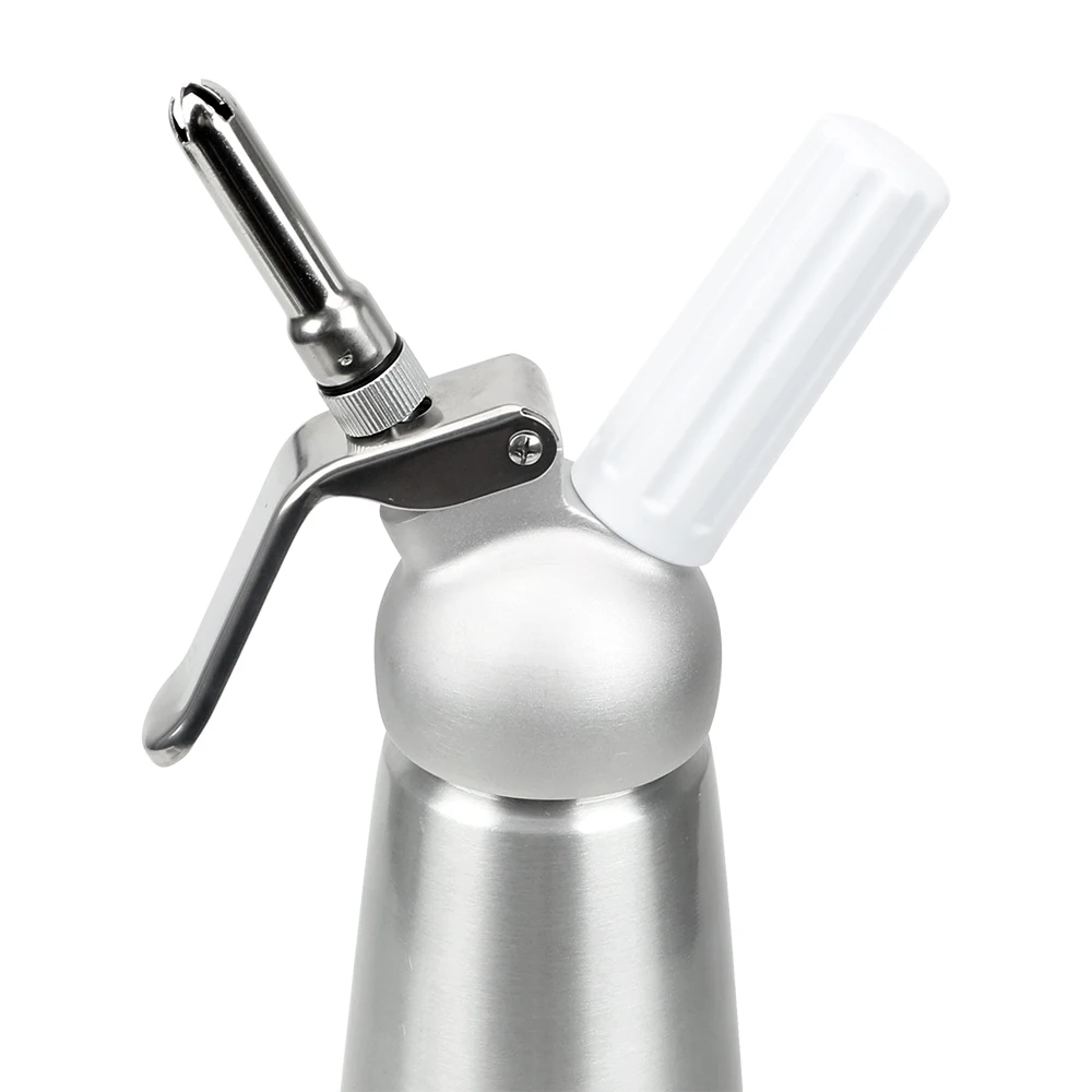 

With Three Nozzles Aluminium Whipped Cream Butter Dispenser 500ml 1000ml Cream Whipper Professional Dessert Tools