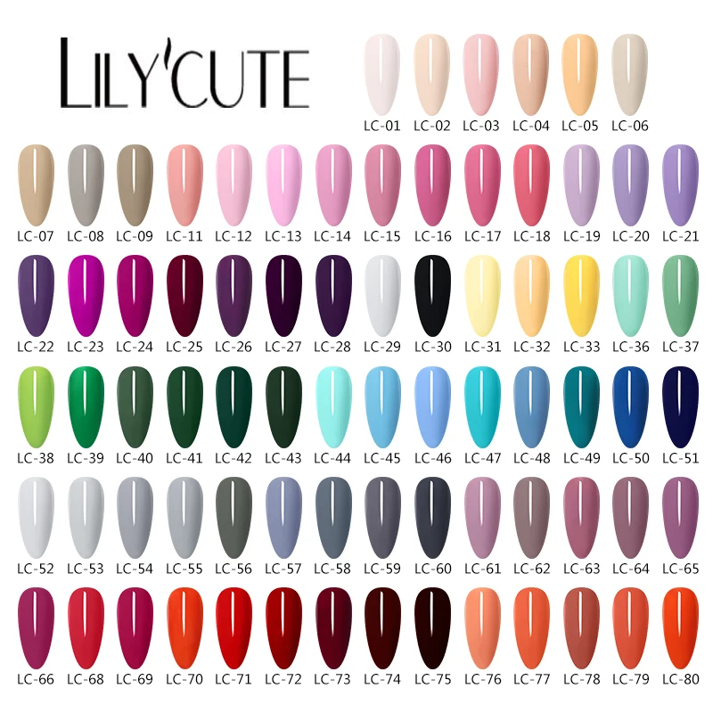 LILYCUTE Гель-лак для ногтей фиолетового красного цвета телесного Блестящий зимний