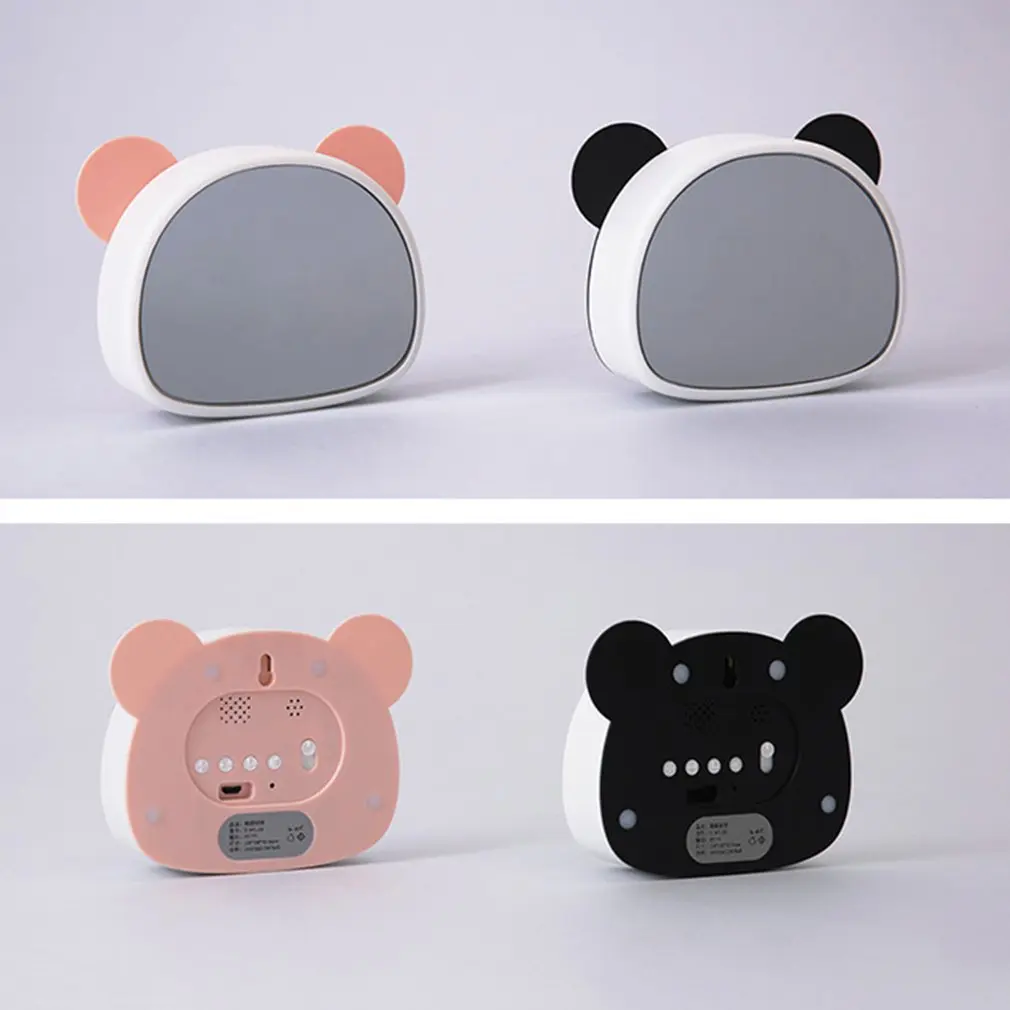 Многофункциональный Милый Панда дизайн зеркальная поверхность цифровой