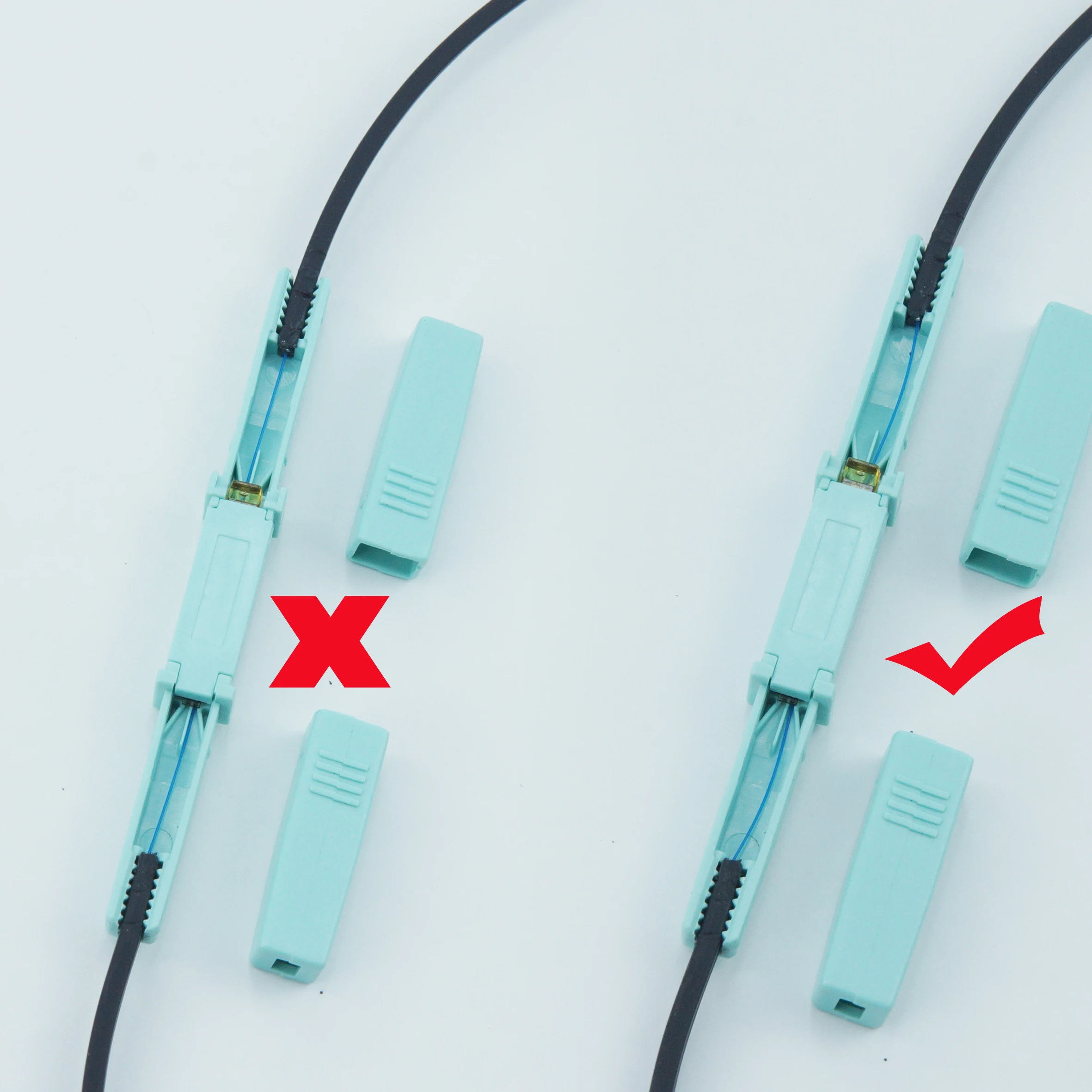 Najtaniej FTTH światłowodowe Szybkie Złącza Splicer Mechaniczne Złącza Na Przewód Zanurzeniowy/szafa Serwerowa/Panel Krosowy/naprawa Sieci światłowodowej