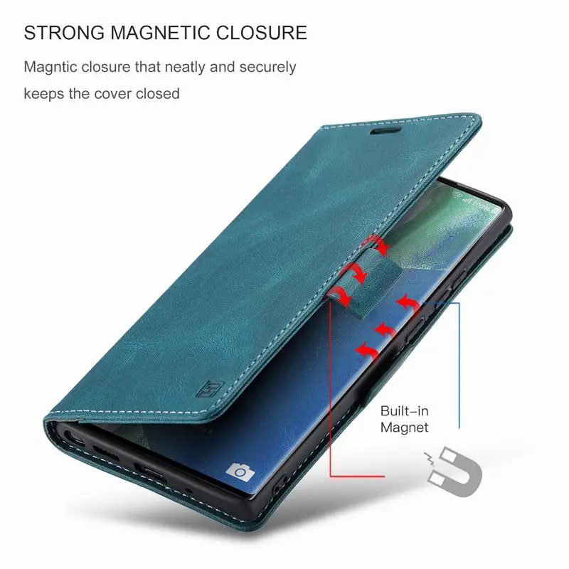 Чехол-книжка для Samsung Galaxy Note 20 Ultra Caso Магнитный кожаный чехол-бумажник 10 Plus чехлы |
