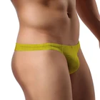 Трусы-танга мужские из хлопка, джоки, пикантное нижнее белье, бикини, Трусы-танга, 9 цветов