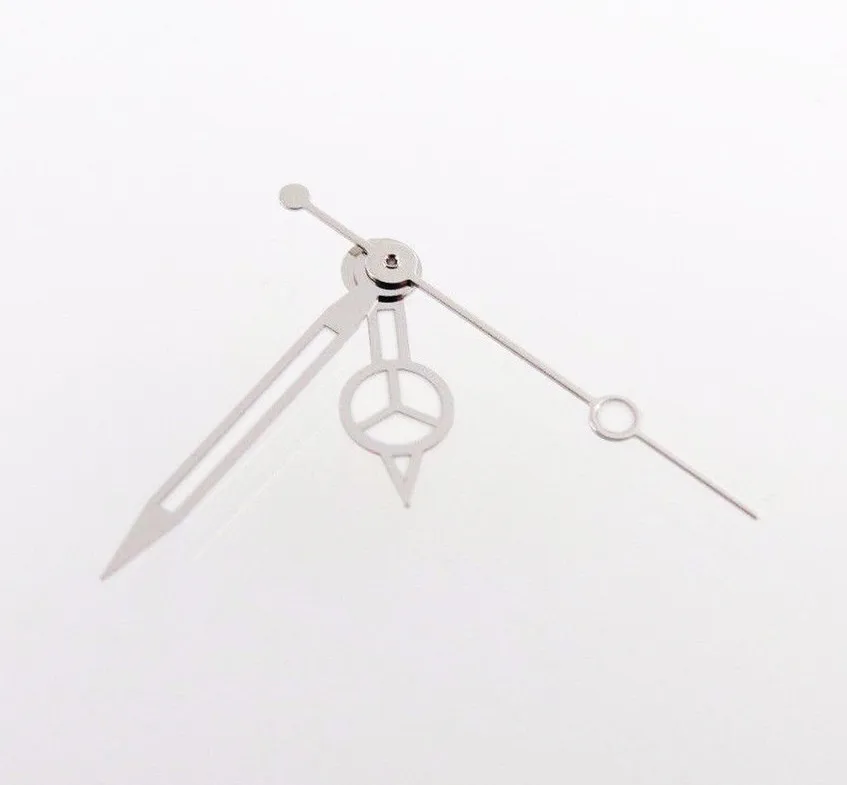 1 комплект стрелок часов светящиеся стрелки посеребренные подходят для ETA 2824 2784