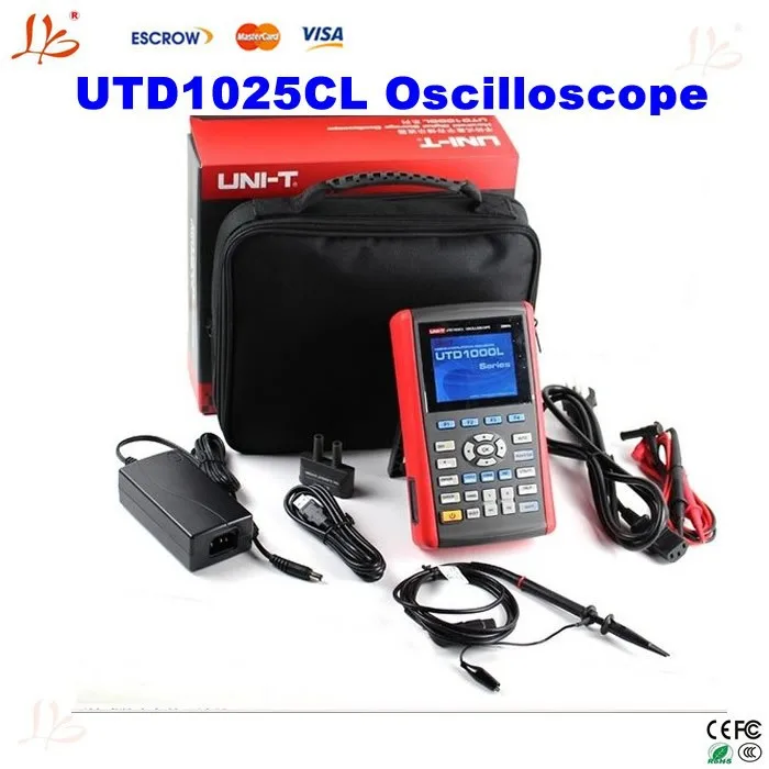 

Used digital oscilloscope sale UTD1025C portable oscilloscope