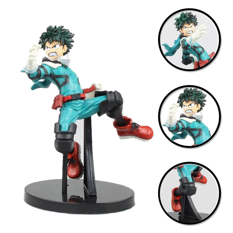 17 см аниме Моя геройская Академия 3-я мидория изуку зеленый боевой костюм Боевая