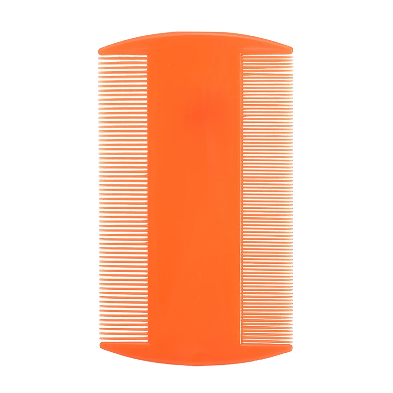 2 шт. двухсторонняя насадка гребень для вшей переносной мелкая зубная головка вши