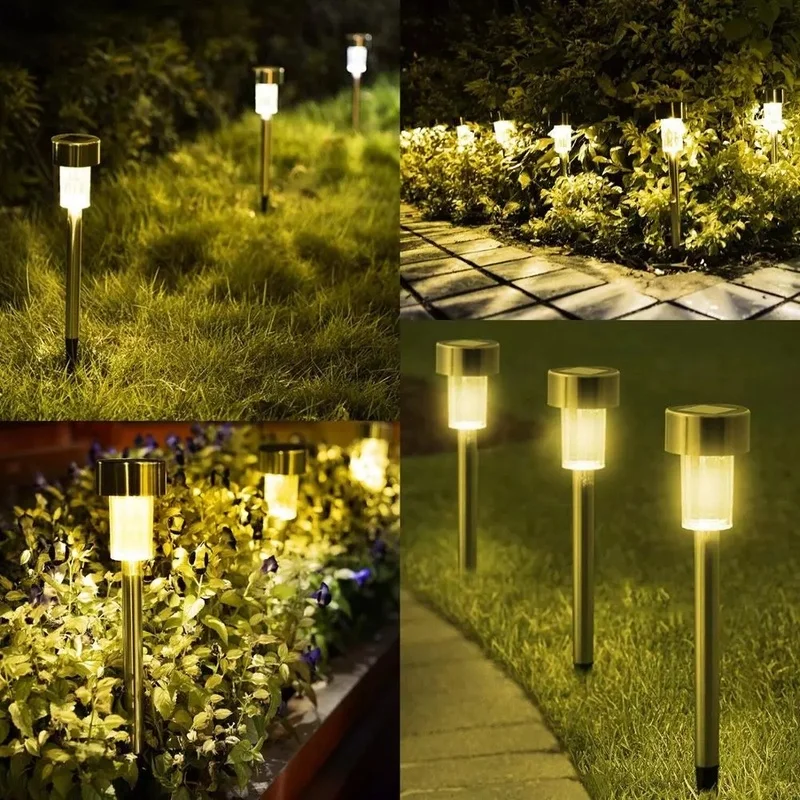 

Outdoors Led Solar Lights Outdoor Solar Led Lawn Lamps Street Lighting Luminaria for Garden Decoration Solar Powered Path Lights