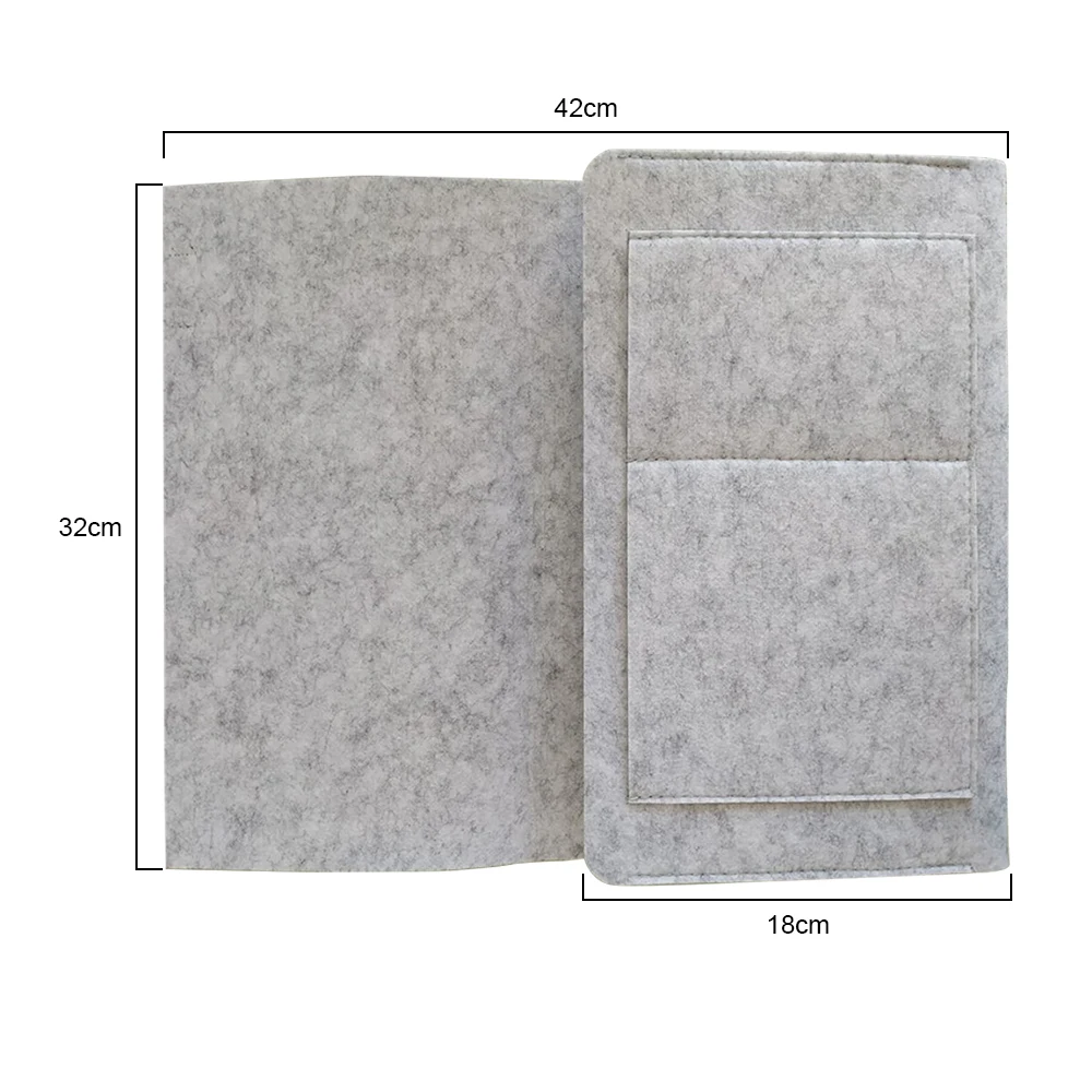 Подвесная прикроватная сумка для хранения кровати карманная войлочная комната