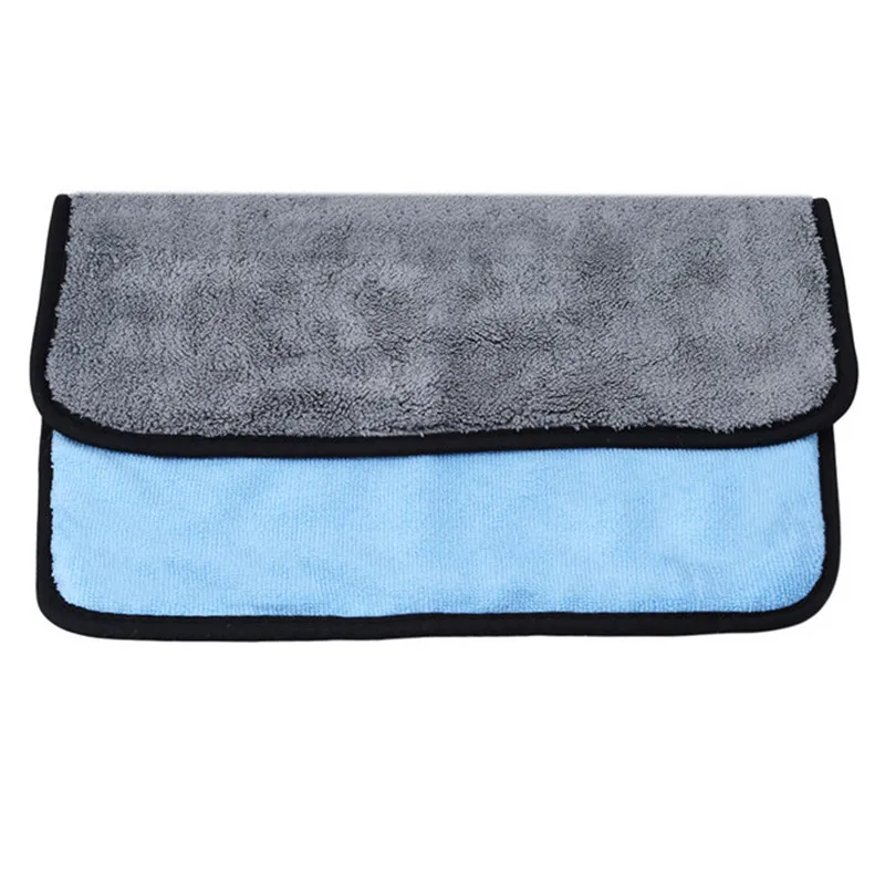 

1pc Car Care Polishing Washing Towels Plush Microfiber Wash Drying Towel Strong Thick Plush Polyester Fiber Car Cleaning Cloth