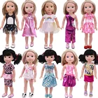 15 видов стилей кукла одежда платье для девочек в возрасте 14 дюймов Wellie Wisher  32-34 см куклы Paola Reina аксессуары купальник платье мебель повседневная одежда