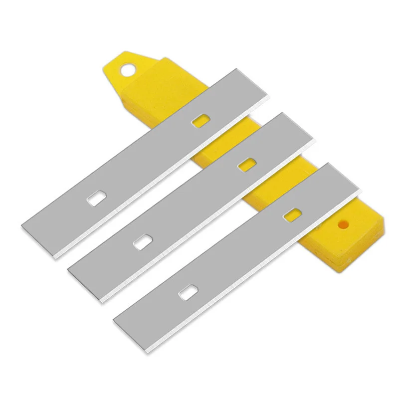 100x18mm Scraper Blades Replacement for Wall Glass Floor Wallpaper Scraper Steel Sharper Wear-Resistant Cleaning Tool